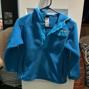 Patagonia pull over hooded sweater